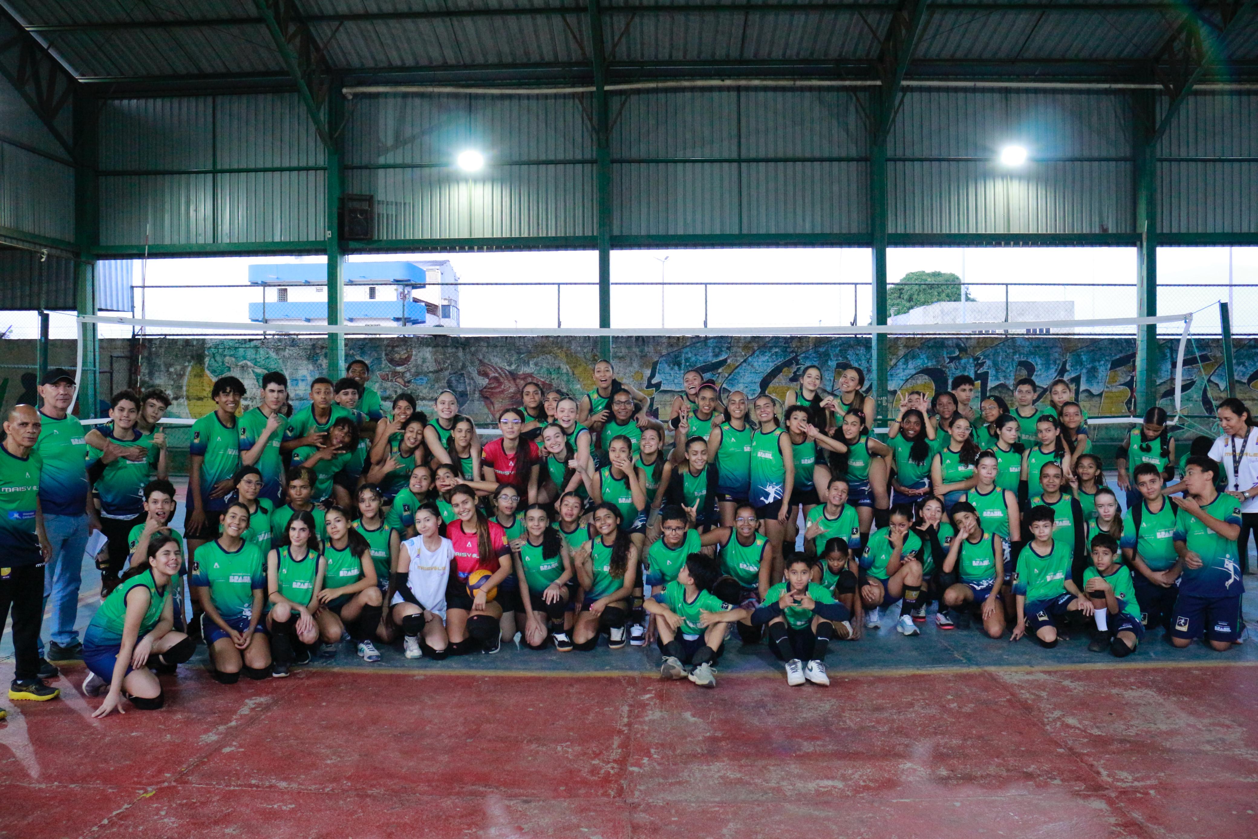 Projeto Mais Vôlei Transformando Vidas